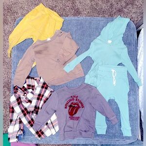 Baby boy neutral clothing bundle